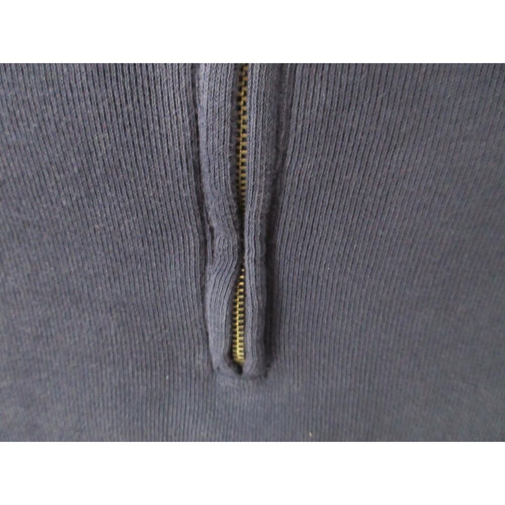 Polo Ralph Lauren Boy's Medium 1/4 Zip Sweatshirt Navy Blue - Picture 4 of 13